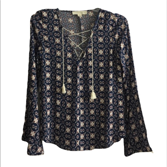 Love Stitch Tops - Lovestitch lace-up top-size S/M